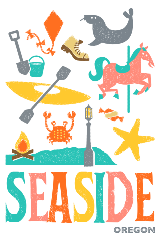 City of Seaside Visitors Bureau Logo